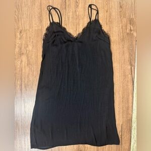 Kendall & Kylie Black Lace Detail Dress